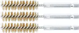 Bgs Technic Žalvariniai šepečiai vamzdeliams | 13 mm | 6,3 mm (1/4") | 3 vnt. (3078-13-M)
