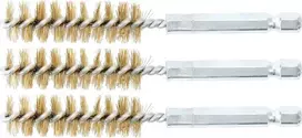 Bgs Technic Žalvariniai šepečiai vamzdeliams | 14 mm | 6,3 mm (1/4") | 3 vnt. (3078-14-M)