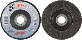 Bgs Technic Šlifavimo diskas lapelinis | Ø 125 mm | K 40 (3974)