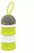 BBLUV DOSE trijų dalių užkandžių indelis - gėrimo buteliukas