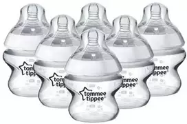 TOMMEE TIPPEE 150 ml EASY-VENT buteliukai, 6 vnt.