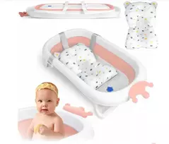 Ricokids Sulankstoma kūdikio vonelė su pagalve