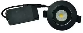 Nordtronic Įleidžiamas šviestuvas „Velia Low Profile“ 5W 2700K Cri>95 rudas, matinis rudas