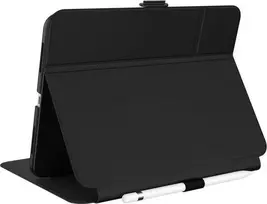„Speck Balance Folio“ – „iPad 10.9“ (2022 m.) dėklas su „MICROBAN“ (juodas)