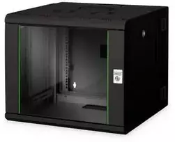 Spinta Digitus Rack Digitus wall Unique Serie 509x600x600mm juodas
