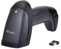 Equip 351023 brūkšninių kodų skaitytuvas Rankinis brūkšninių kodų skaitytuvas 1D LED Juoda