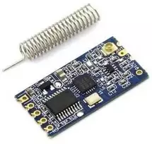 Oem HC-12 RF ryšio modulis siųstuvas su antena 433Mhz 1000m
