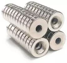 Oem 15x3x4mm žiedinis magnetas N35 - neodimio magnetas