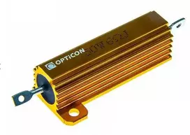Oem 50W rezistorius - 1Ohm - aliumininiame korpuse - RX24 50W 1R