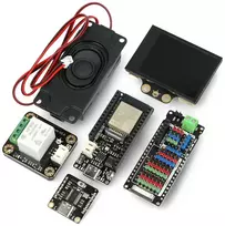 Hackster & DFRobot AI Starter EEDU Kit – dirbtinio intelekto jutiklių rinkinys – ESP32 – DFRobot TEM2022A-EN-1