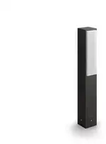 Philips „myGarden Stratosphere“ pjedestalo / tako šviestuvas 9 W, lauko pjedestalo / stulpo šviestuvas, antracito spalvos, aliuminis, sintetika, IP44, sodas, terasa, I