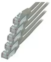 S-Conn S/CONN Cat.6 S/FTP 0,25 m, 0,25 m, Cat6, S/FTP (S-STP), RJ-45, RJ-45, pilkas