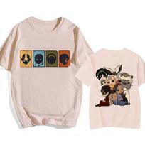 Appa Yip Casual Tshirt Fashion Mange T-shirt Avatar The Last Airbender Y2k Shirt Streetwear Hip Hop Harajuku Tees Tops Clothes 3XL