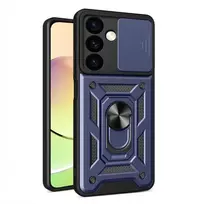 Hurtel Hybrid Armor Camshield armored Samsung Galaxy S24 Plus camera cover – dėklas telefonui mėlynos spalvos