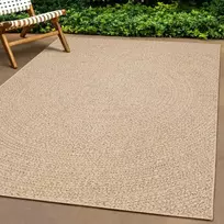 Kilimas ZIZUR, 60x110cm, džiuto imitacija, vidaus ir lauko