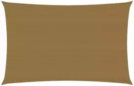 Burė nuo saulės, taupe spalvos, 6x8m, HDPE, 160g/m²