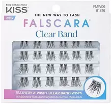 KISS Dirbtinės blakstienos Falscara Multipack – skaidri juostelė