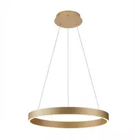 Italux 60W LED pakabinamas šviestuvas BRASCO UP DOWN, aukso sp., 3000/4000K, dimeriuojamas