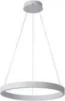 Italux 40W LED pakabinamas šviestuvas BRASCO DOWN, baltas, 3000/4000K, dimeriuojamas
