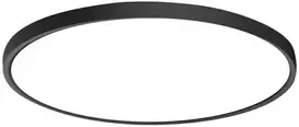 Italux 32W LED paviršinė panelė CALVI, juoda, 2800/4000/6000K, dimeriuojama