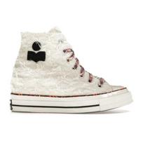 Converse Isabel Marant x Chuck 70 Vidinis Pleištas Aukšti Vanilės Baltumo Unisex Sportbačiai Kreminis Juodas Raudonas A10222C 40