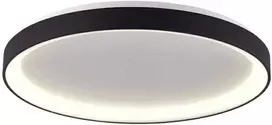 Lubinis šviestuvas Italux 48W LED paviršinis šviestuvas VICO, juodas, 3000/4000K, dimeriuojamas