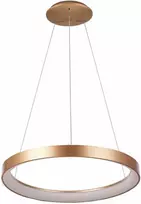 Italux 48W LED pakabinamas šviestuvas VICO, aukso sp., 3000/4000K, dimeriuojamas