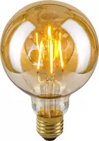 Italux 4W LED lemputė, G95, E27, gintaro sp., 2200K, dimeriuojama