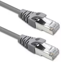 Qoltec Kabelis Patchcord FTP | CAT5e | 2 x RJ-45 | 1.5m | High speed | Gold | Ekranowany