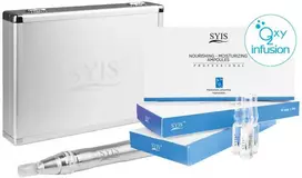 Activeshop SYIS mezopenas 05 Sidabrinis + SYIS drėkinamosios ir maitinamosios ampulės