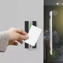 Qoltec Proximity RFID kortelės ir raktų pakabuko skaitytuvas | EM | kortelė | Pakabutis | ABS