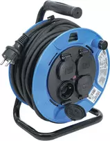 Bgs Technic Kabelinė ritė 25 m | 3 x 1,5 mm² | 4 lizdai su sandarinimo dangteliu IP 44 | 3500 W (3375)