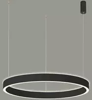 Italux 60W LED pakabinamas šviestuvas BRASCO UP DOWN, juodas, 3000/4000K, dimeriuojamas