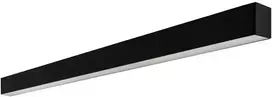 Lubinis šviestuvas Italux 35W LED paviršinis linijinis šviestuvas TRAVERSI RX, matinės juodos sp., 4000K