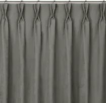 Homede Užuolaidos pilkos 220×175 cm CHENILLE FLEX