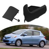 2 vnt. Priekinio buferio tempimo kablio dangtelis Toyota Yaris 2012-2014 CE; L; LE; Hečbekas