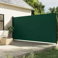 Ištraukiama šoninė markizė, tamsiai žalios spalvos, 220x300cm