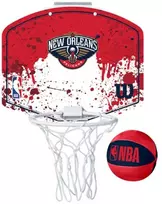 Wilson NBA komandos Naujojo Orleano „Pelicans“ mini krepšinio kamuolys WTBA1302NOP Raudona Vienas dydis