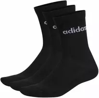 Adidas Kojinės adidas Linear Crew Cushioned 3P Juoda IC1301 43-45