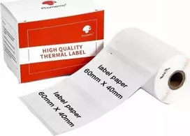 „Phomemo“ lipdukų popierius, 180 x etiketė, 60 x 40 mm „Phomemo M110 M120 M200 M220 M221“ / XP6040-180