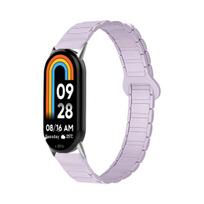 14 mm silikoninis magnetinis dirželis Xiaomi 9/10 laikrodžiui, keraminis specialusis leidimas, suderinamas su NFC. 14mm (Without Connector) tekanti violetinė spalva