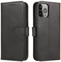 Hurtel Magnet Samsung S24 Plus atverčiamas and wallet – dėklas telefonui juodos spalvos