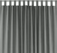 Homede Užuolaidos 280×245 cm pilkos CHENILLE