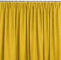 Homede Užuolaidos garstyčių spalvos 140×270