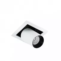 Lubinis šviestuvas Italux Įleidžiamas LED šviestuvas GL7117-1/12W 4000K WH+BL