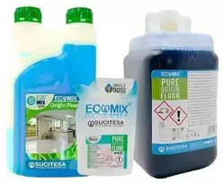 Sucitesa Ecomix Pure Origin Floor grindų ploviklis (koncentratas) - 12vnt. MINI + DOSE buteliukas NEMOKAMAI