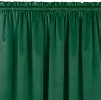 Homede Užuolaidos 400×300 cm, iš aksomo, tamsiai žalia
