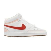 Nike Court Vision Mid 'White University Red' FD9915-161 Women's Shoes EU 38.5 raudona/balta
