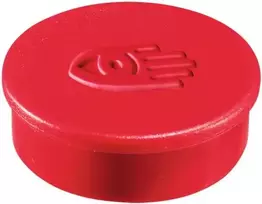 Legamaster SUPER magnetas 35 mm raudonas 10 vnt., lentos magnetas, raudonas, plastikas, 35 mm, 35 mm, 14 mm