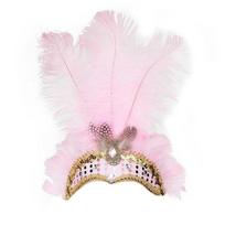 Funny Pattern Headwear Stage Performances Headpiece Elegant Women Headdress for Evening and Costume Festivities rožinė